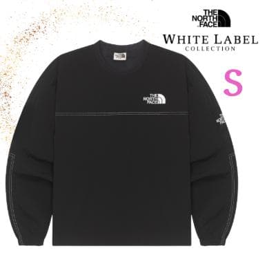 【新品未使用】韓国限定✨ノースフェイスクルーネック 黒 Sサイズ　正規品