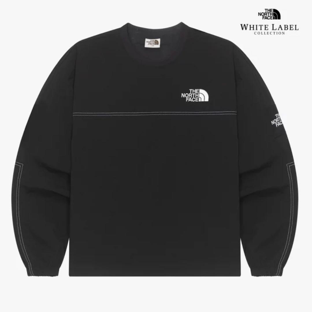 【新品未使用】韓国限定✨ノースフェイスクルーネック 黒 Sサイズ　正規品