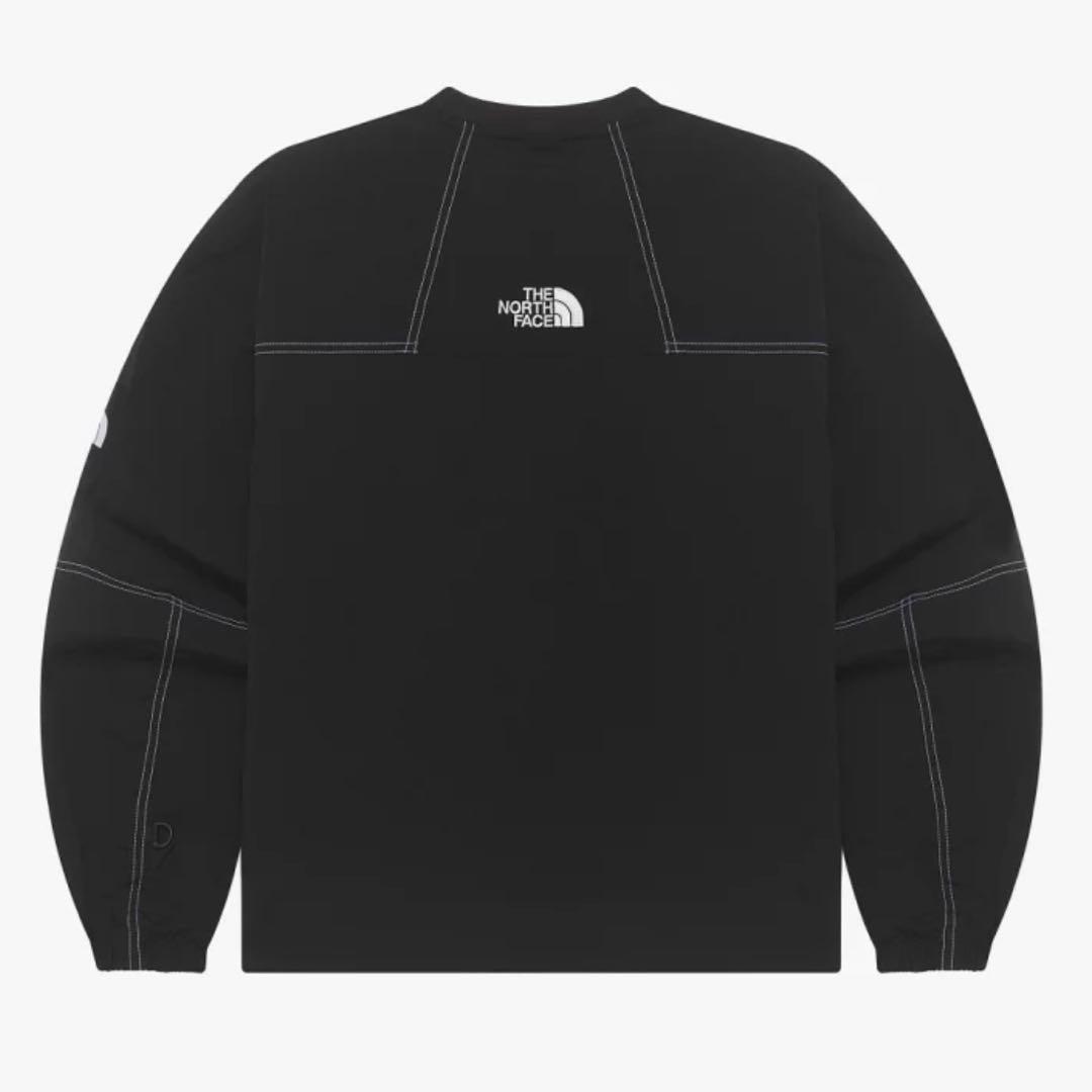 【新品未使用】韓国限定✨ノースフェイスクルーネック 黒 Sサイズ　正規品