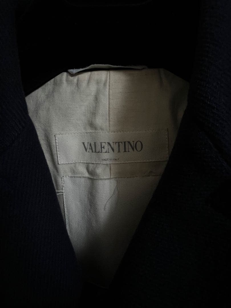 最終値下げ VALENTINO ヴァレンティノ国内正規 スタッズ ピーコート