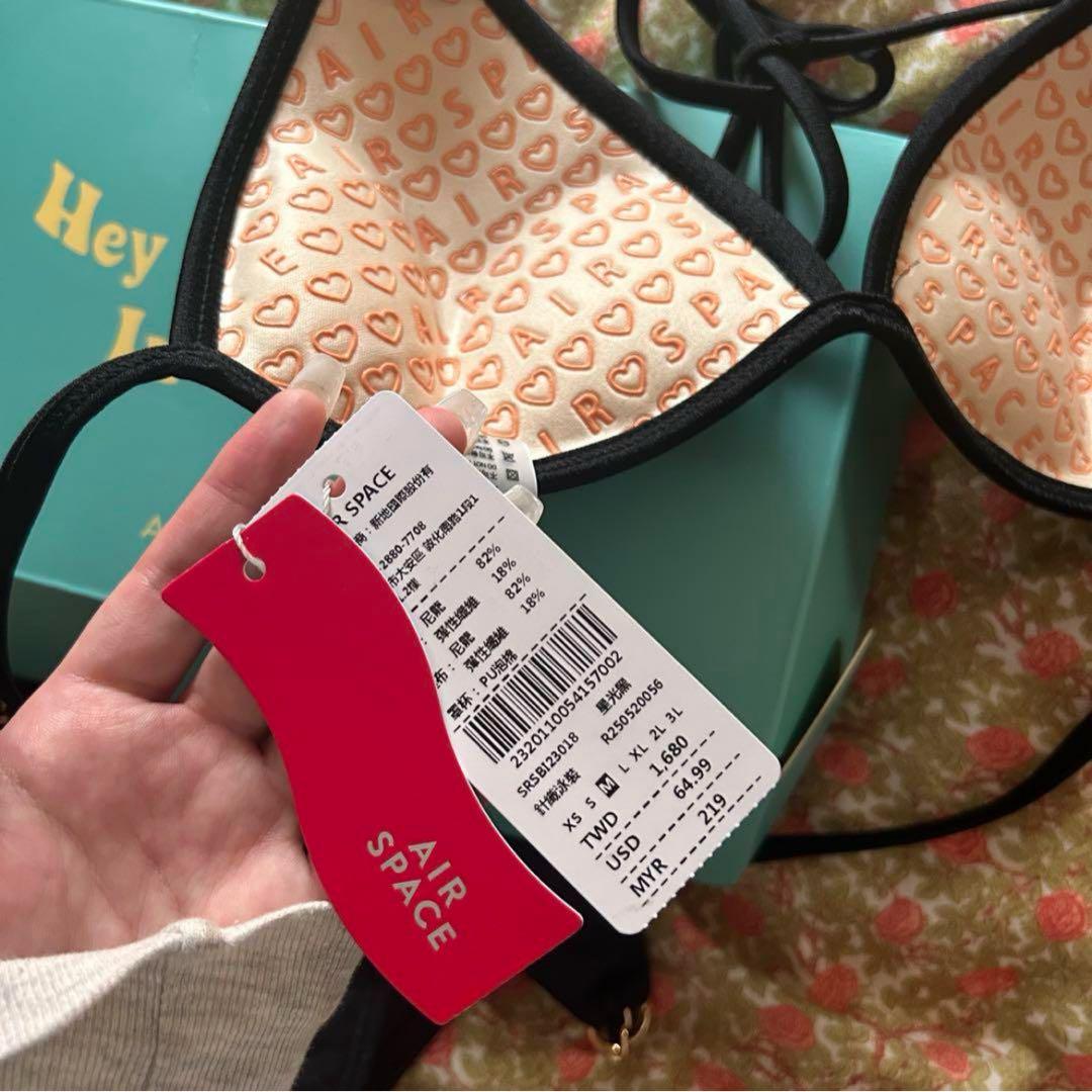 AIRSPACE 上下セット DOUBLE PUSH ダブルストラップビキニ