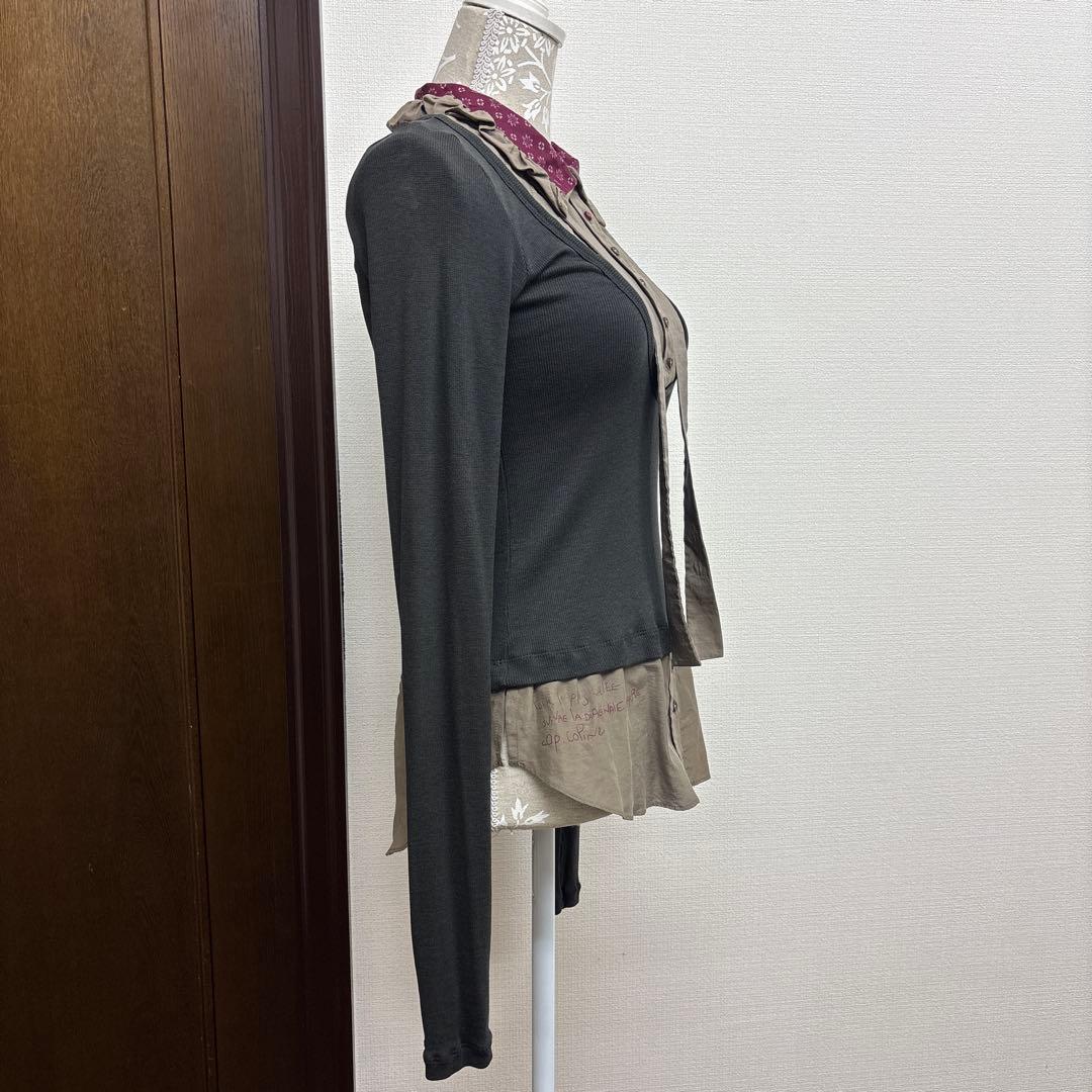 cop.copine 凝ったデザインのカットソーブラウス♡