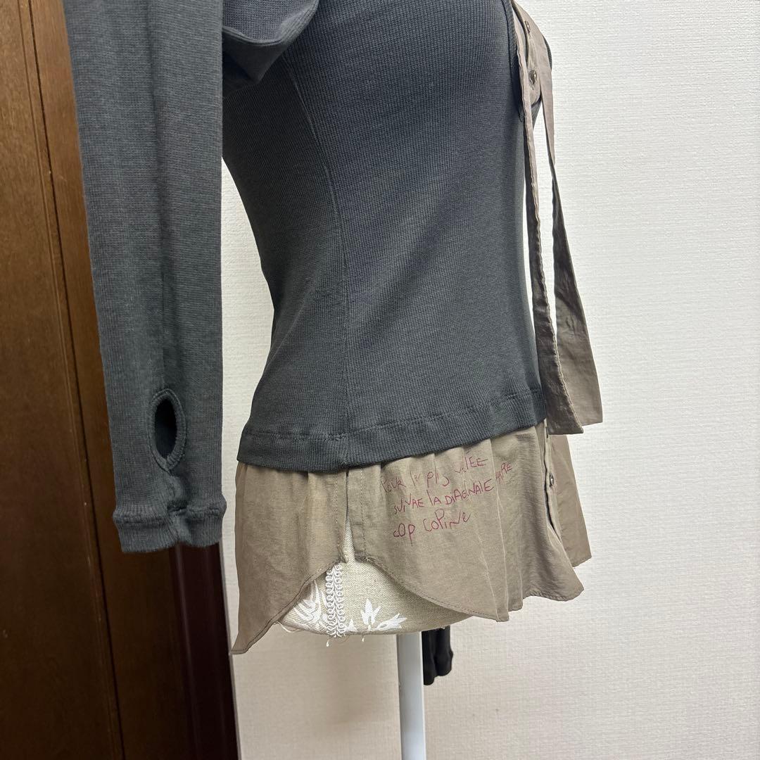 cop.copine 凝ったデザインのカットソーブラウス♡