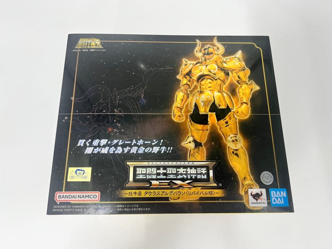 【新品】聖闘士聖衣神話EX 黄金聖闘士 タウラス アルデバラン リバイバル版