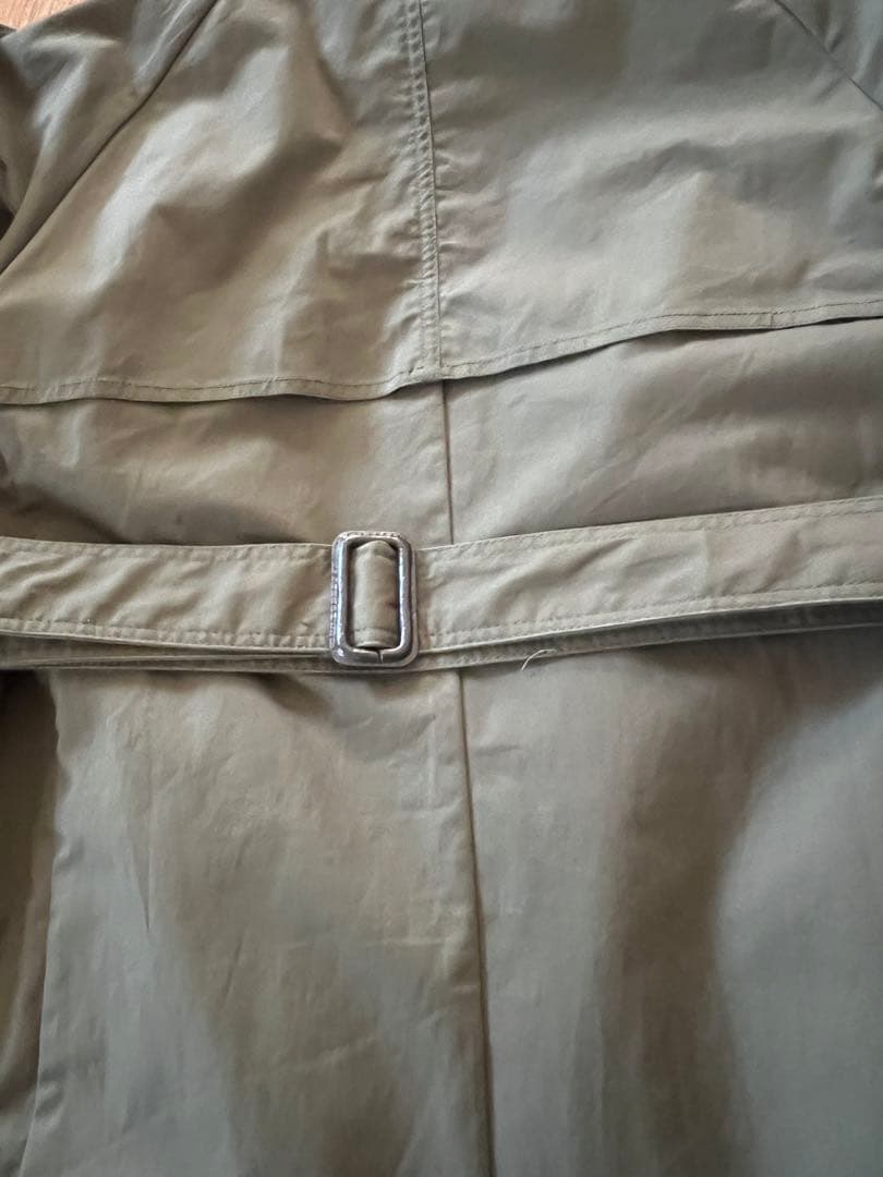 ❤️ok.soon モスグリーン トレンチコート