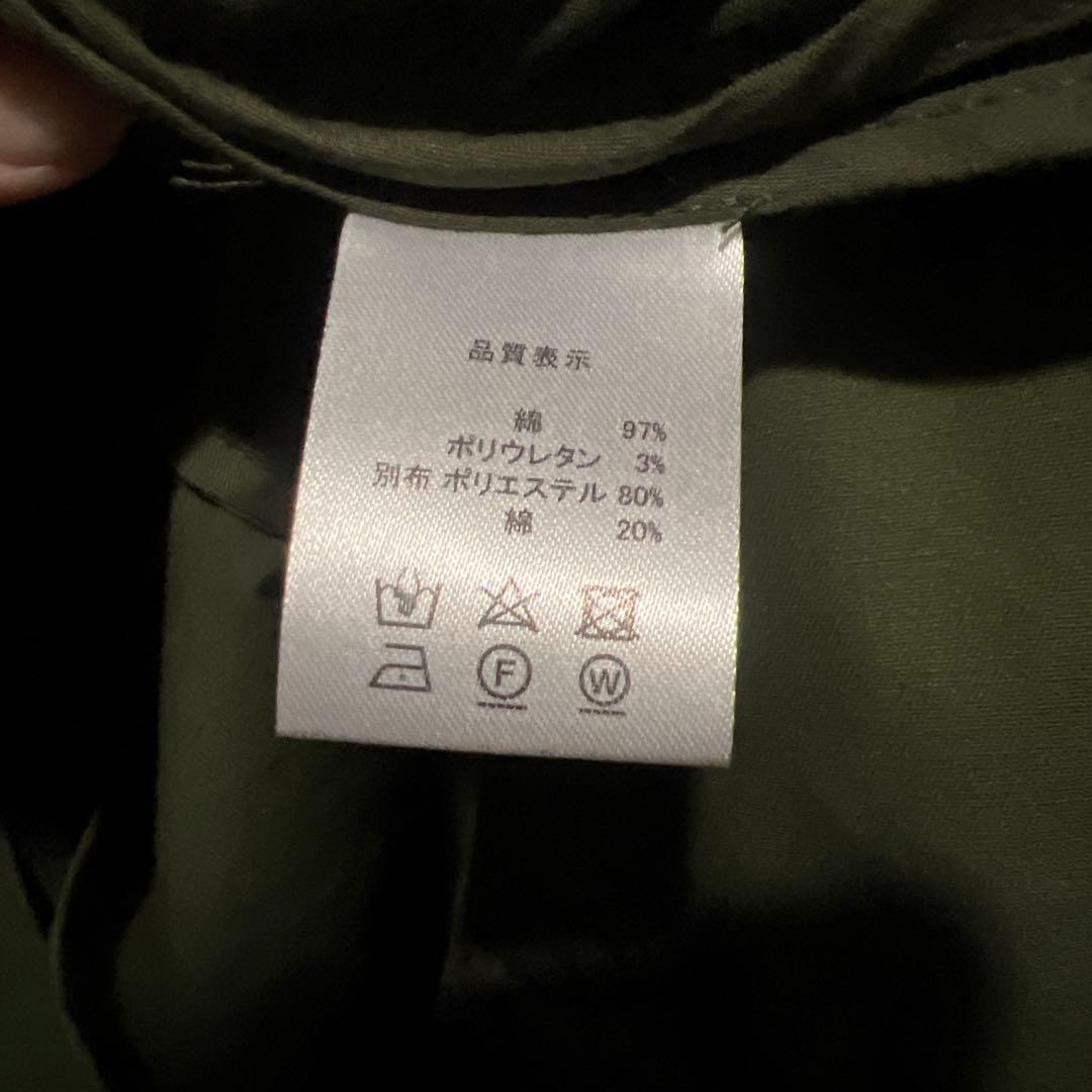 ❤️ok.soon モスグリーン トレンチコート