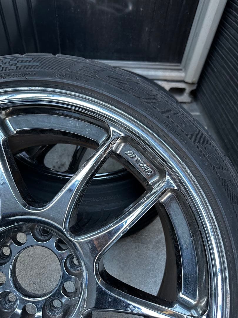 work emotion CR kai 18インチホイール ×2 ドリケツ