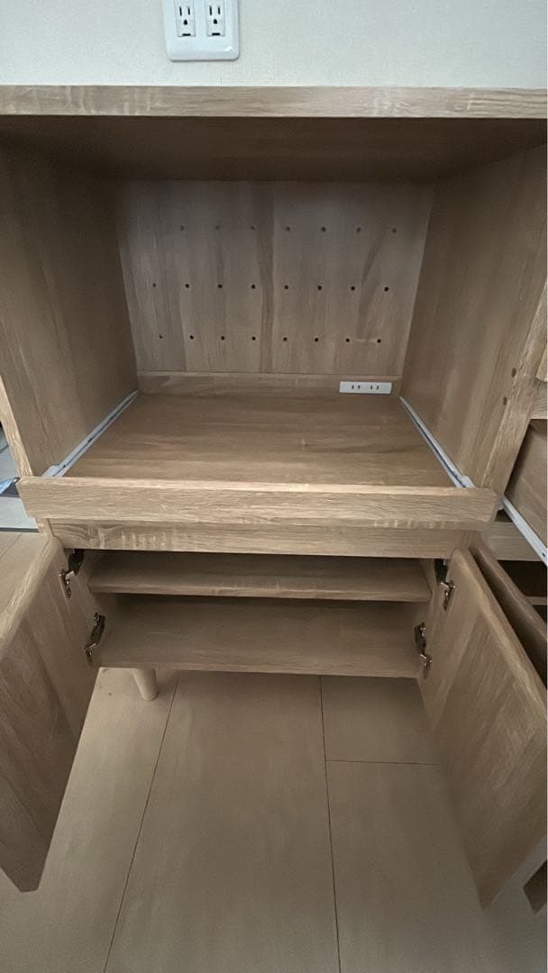 LOWYA ロウヤ キッチン収納　キッチン棚　レンジ台