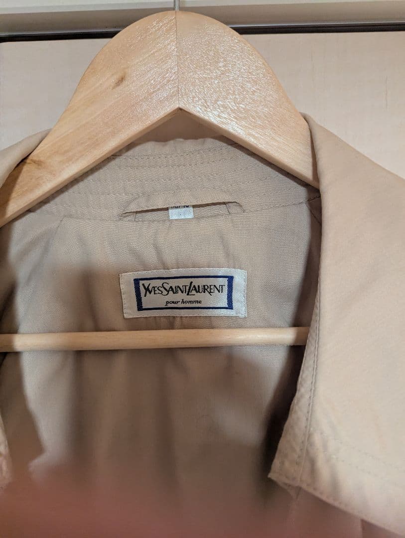 Yves Saint Laurent ベージュ トレンチコート