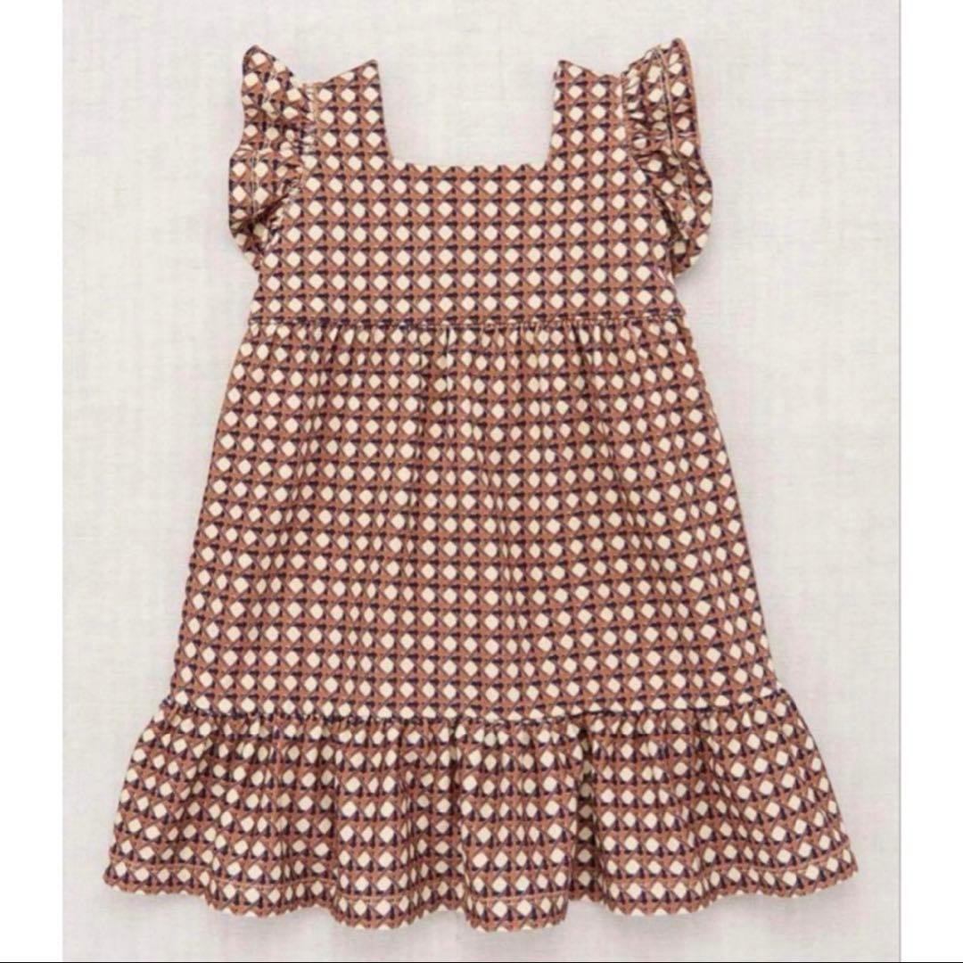 misha&puff lattice ワンピース 8y