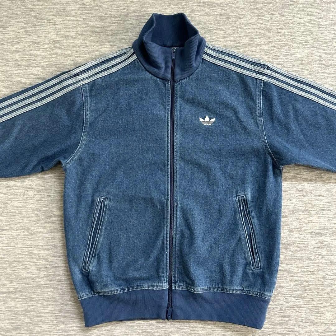 新品　adidas ファイアーバード　デニム　トラックジャケット　Lサイズ