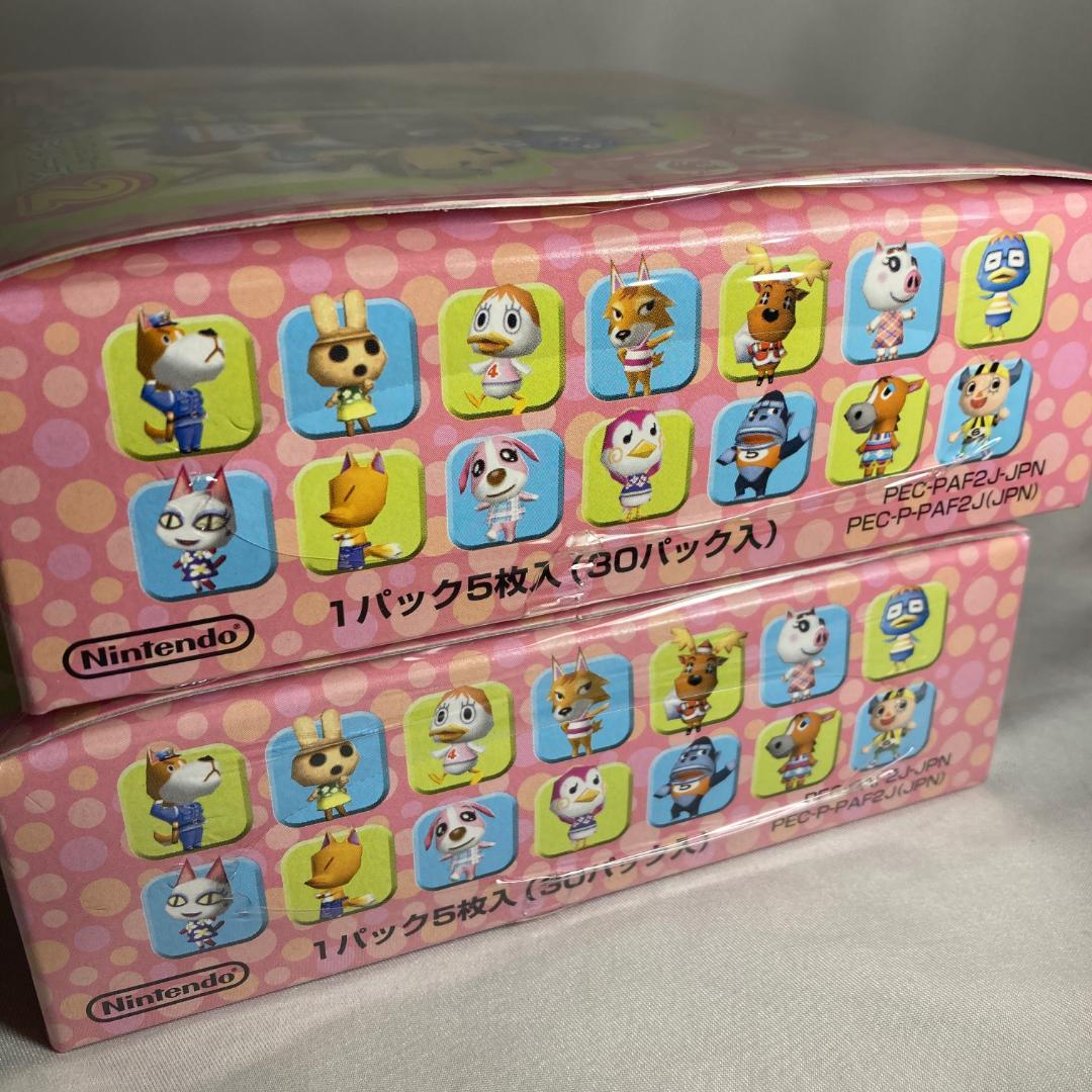 どうぶつの森+ カードe シリーズ2　2BOX 新品 シュリンク付 任天堂 #4
