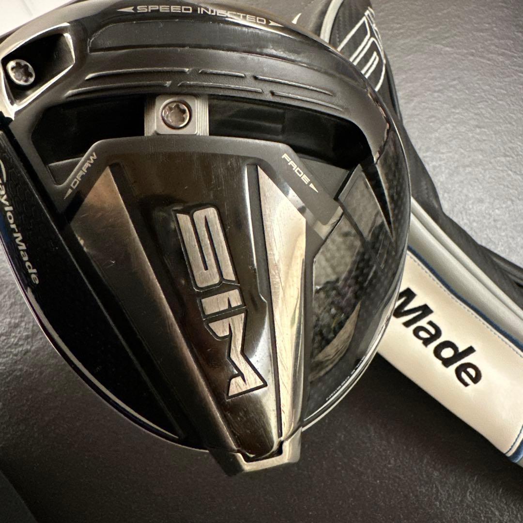 SIM ドライバー ヘッドのみ 左 レフティ テイラーメイド カバー付き