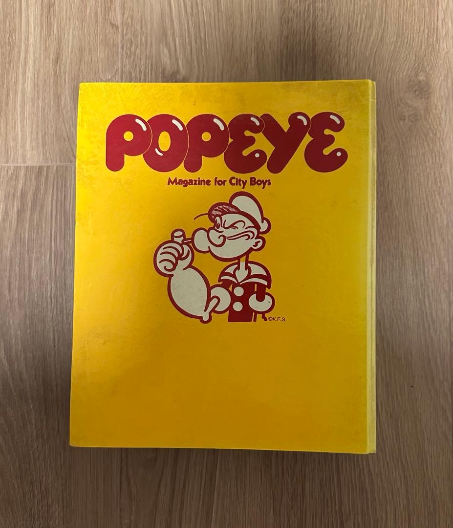 80's 90's 雑誌 POPEYE HOTDOG ポパイ ホットドッグプレス
