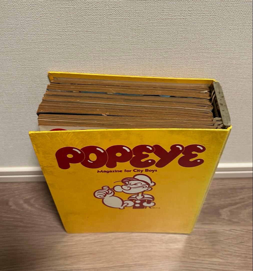 80's 90's 雑誌 POPEYE HOTDOG ポパイ ホットドッグプレス