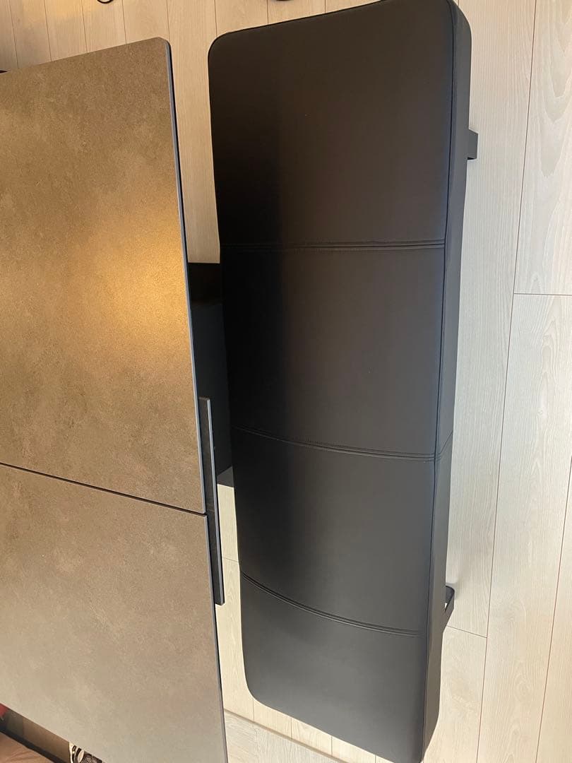 ニトリ　Nシールドベンチソファ（ブラック）