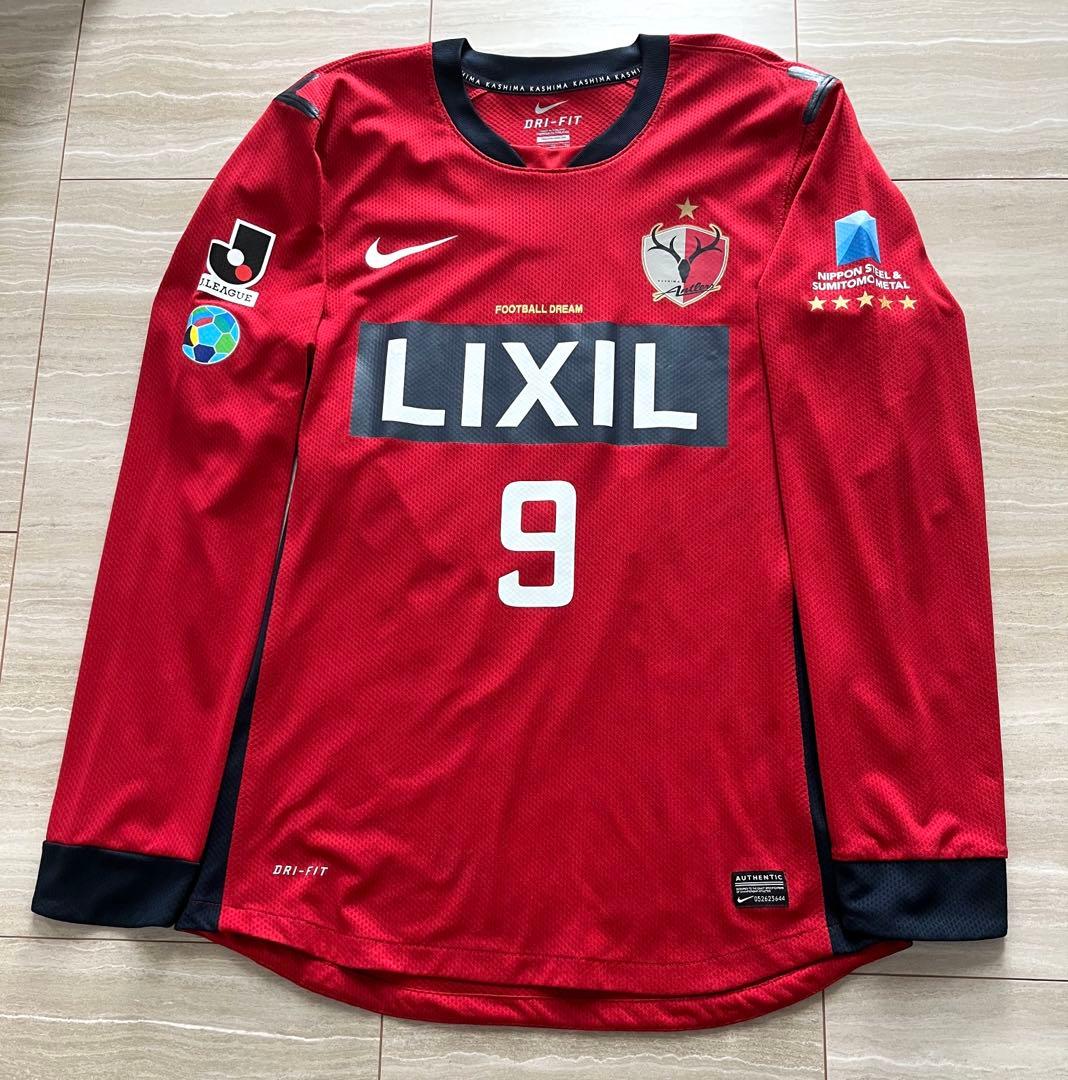 商品説明必読　大迫勇也　選手支給ユニフォーム　鹿島アントラーズ　2012