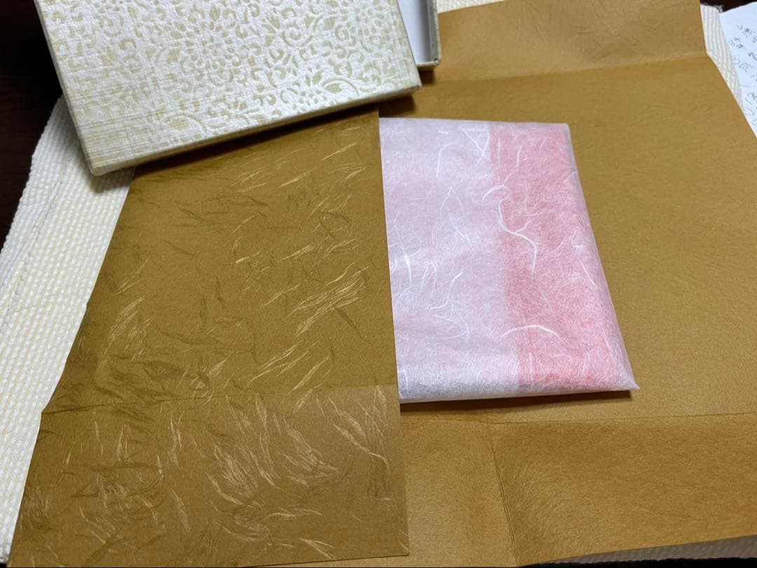 友湖　帛紗　紅