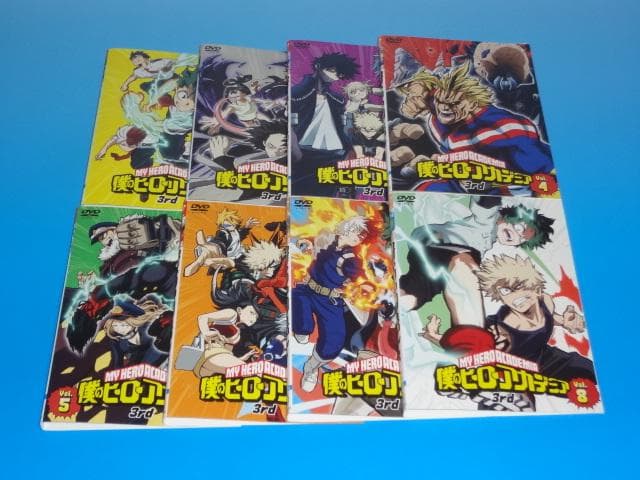 DVD 僕のヒーローアカデミア 1期～6期 39巻 全巻 レンタル