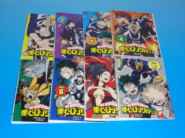 DVD 僕のヒーローアカデミア 1期～6期 39巻 全巻 レンタル