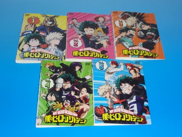 DVD 僕のヒーローアカデミア 1期～6期 39巻 全巻 レンタル