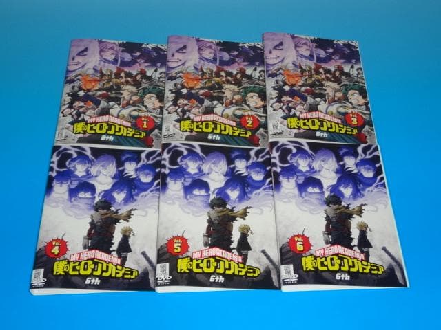 DVD 僕のヒーローアカデミア 1期～6期 39巻 全巻 レンタル