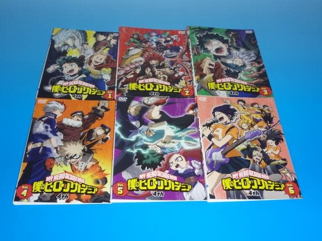 DVD 僕のヒーローアカデミア 1期～6期 39巻 全巻 レンタル