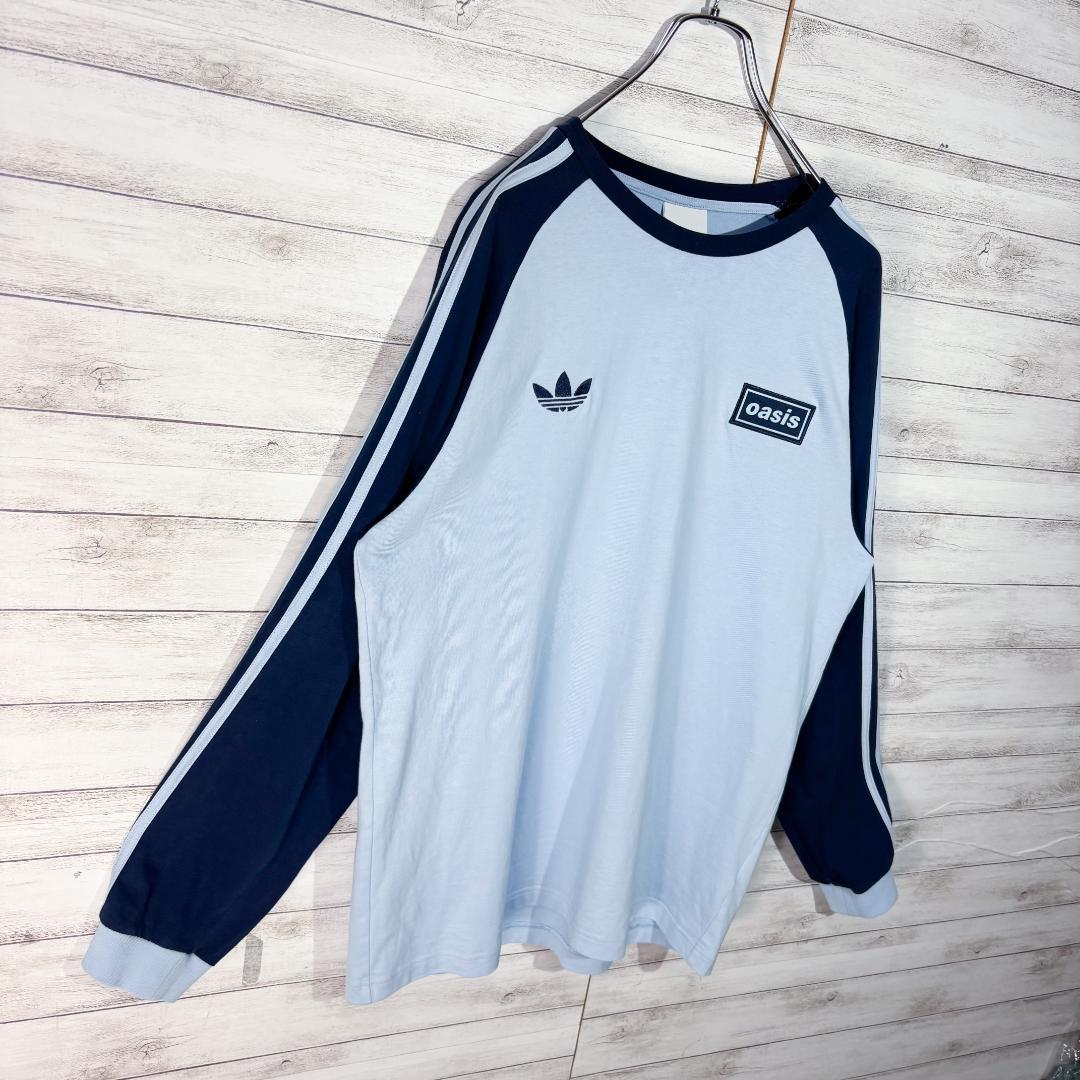 milet着用　adidas Oasis　ツアー ロンT 刺繍ロゴ XL