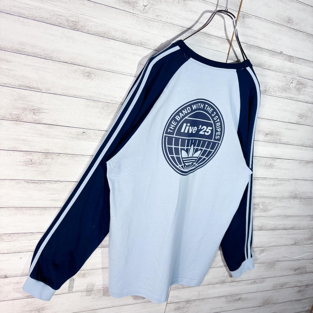 milet着用　adidas Oasis　ツアー ロンT 刺繍ロゴ XL