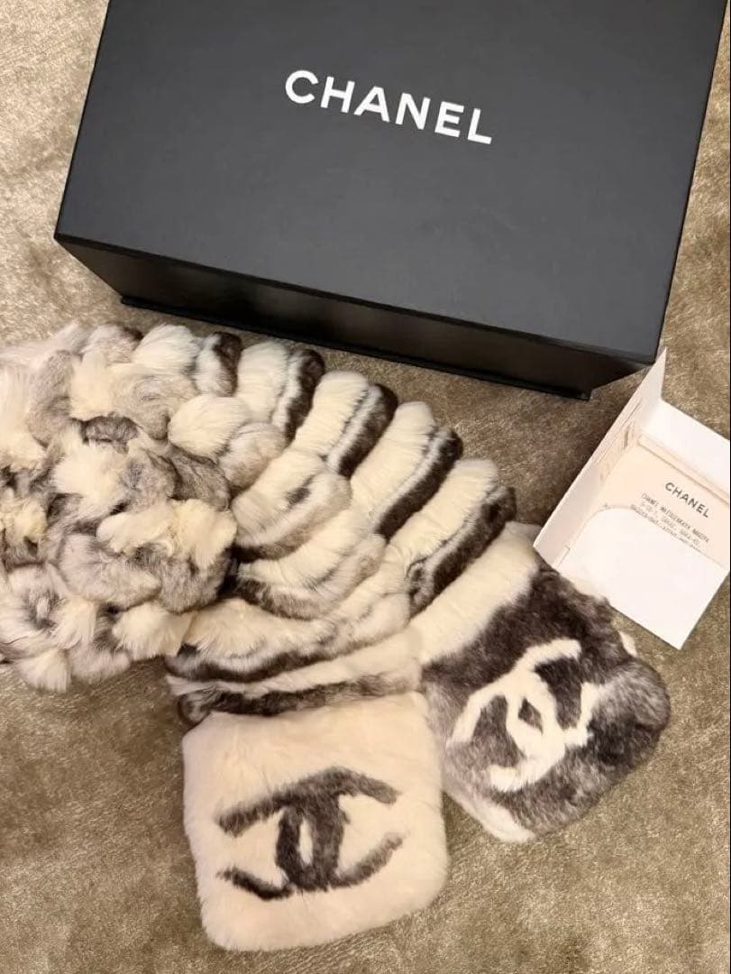 CHANEL マフラー オリラグ