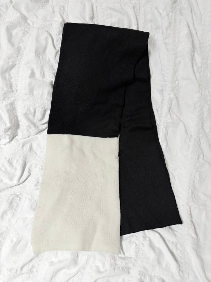 Dior Homme マフラー　白黒