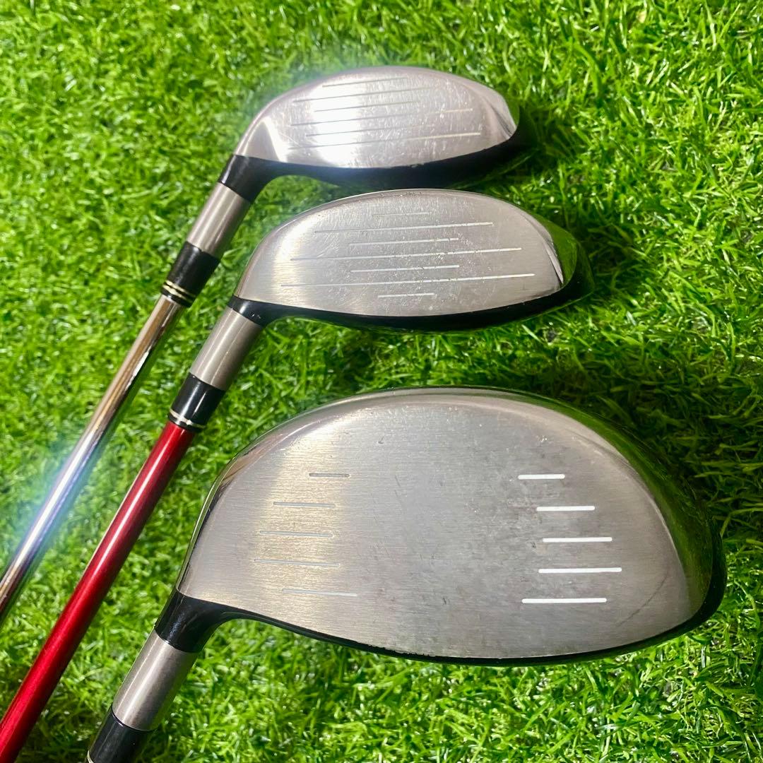 TaylorMade バーナー ゴルフセット 10本 右 R クラブ メンズ