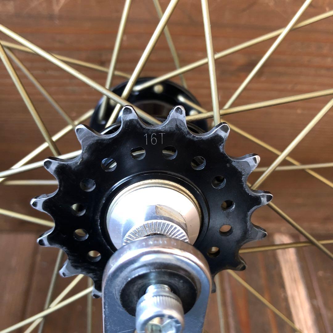 bmx レーサー　チタンホイールセット20*1-1/8