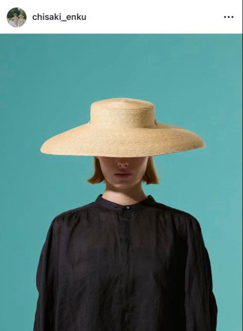 帽子 2024 chisaki emma Black