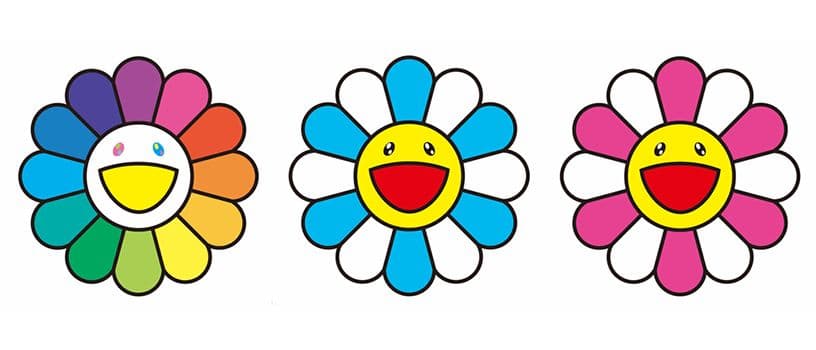 村上隆 版画 レインボーフラワーさん シーブリーズちゃん ピンキーちゃん