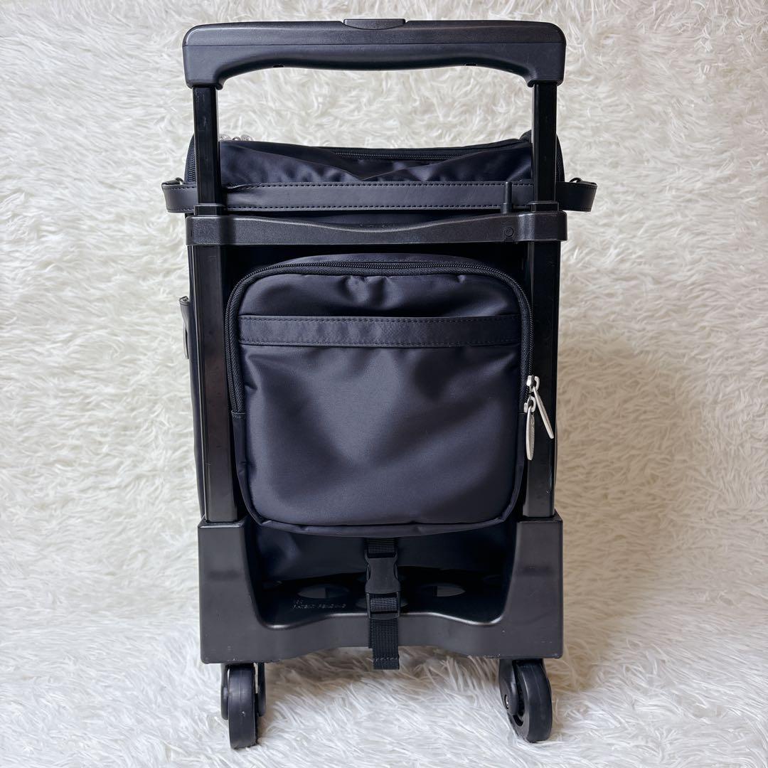 希少✨SWANY スワニー 4輪 キャリーバッグ バッグ取外し可 ストッパー付き