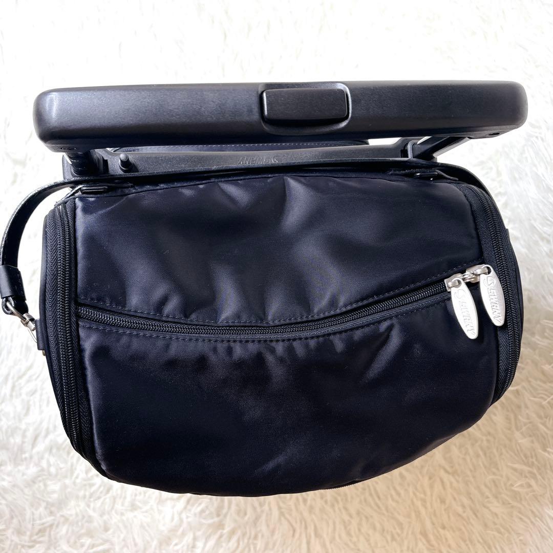希少✨SWANY スワニー 4輪 キャリーバッグ バッグ取外し可 ストッパー付き
