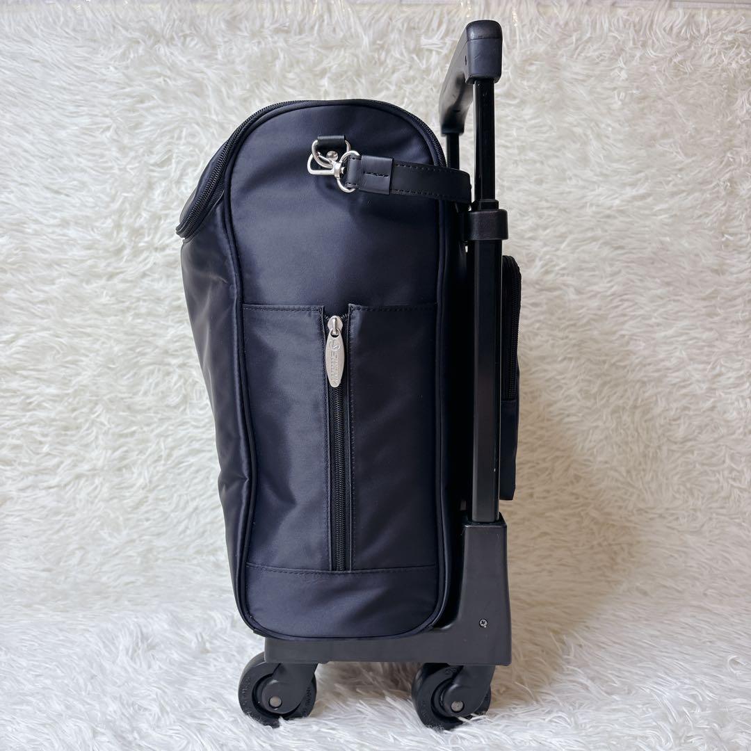 希少✨SWANY スワニー 4輪 キャリーバッグ バッグ取外し可 ストッパー付き