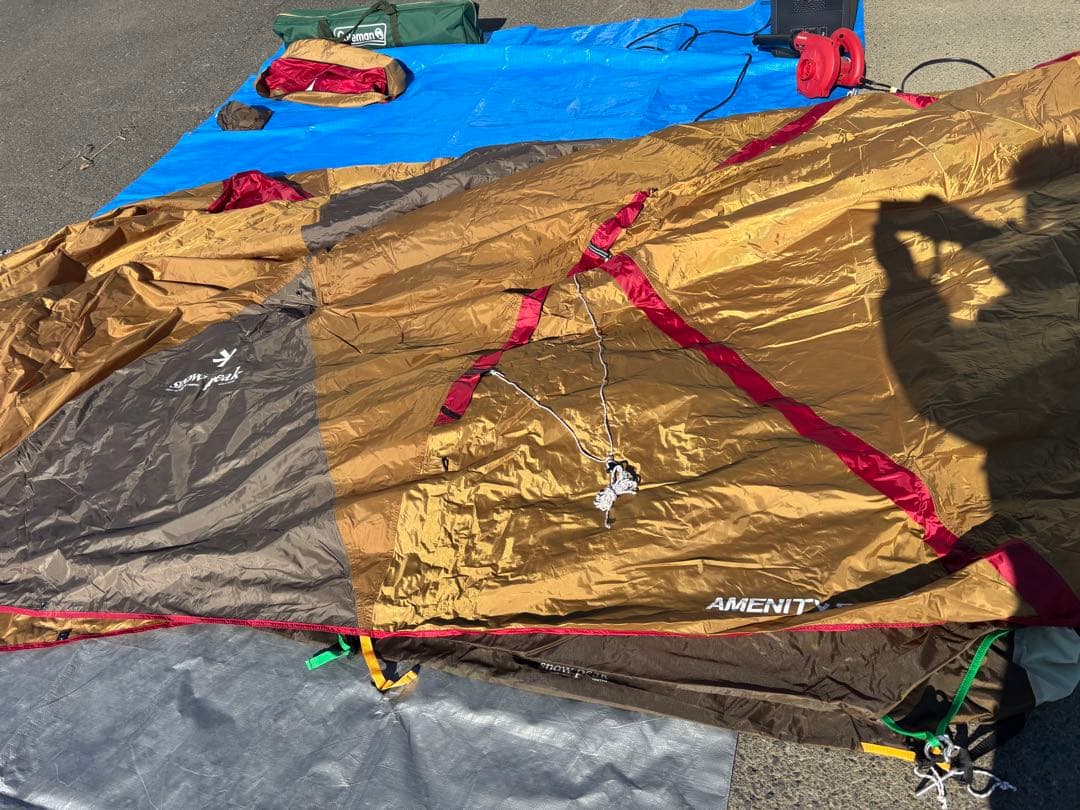  peak アメニティドームM キャンプテント