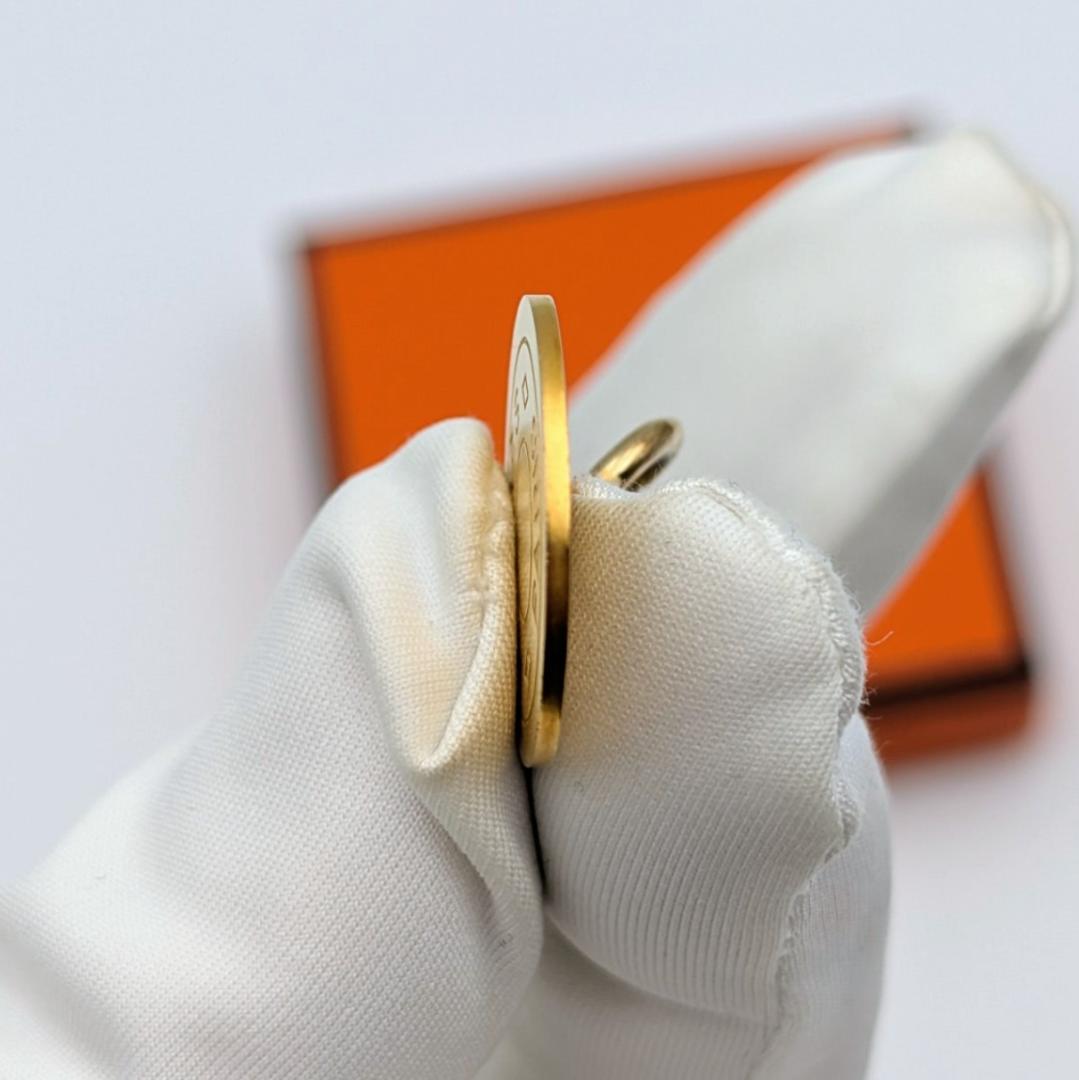 エルメス セリエ ペンダント トップ ゴールド チャーム 箱付き