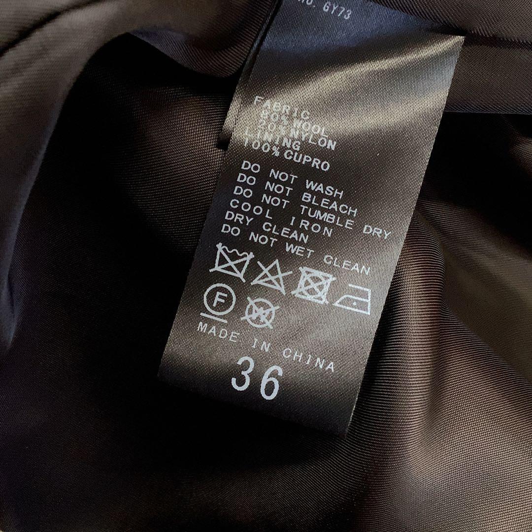 みけ様　L’ESSAGE ウール チェスター コート ブラウン