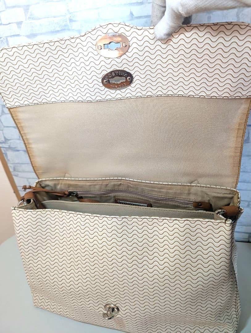 ✨マーサー✨美品♥ザネラート　ポスティーナＬ　トート　2way　レザー