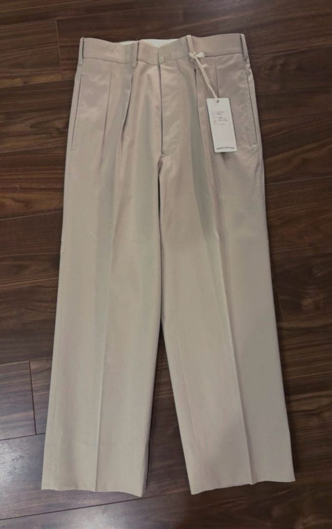 MAATEE&SONS 俺のチノパン CHINO 2 薄ベージュ サイズ1