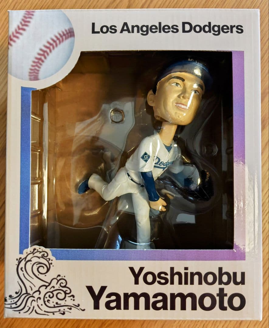 【新品】山本由伸　ボブルヘッド人形　ドジャーススタジアム限定配布