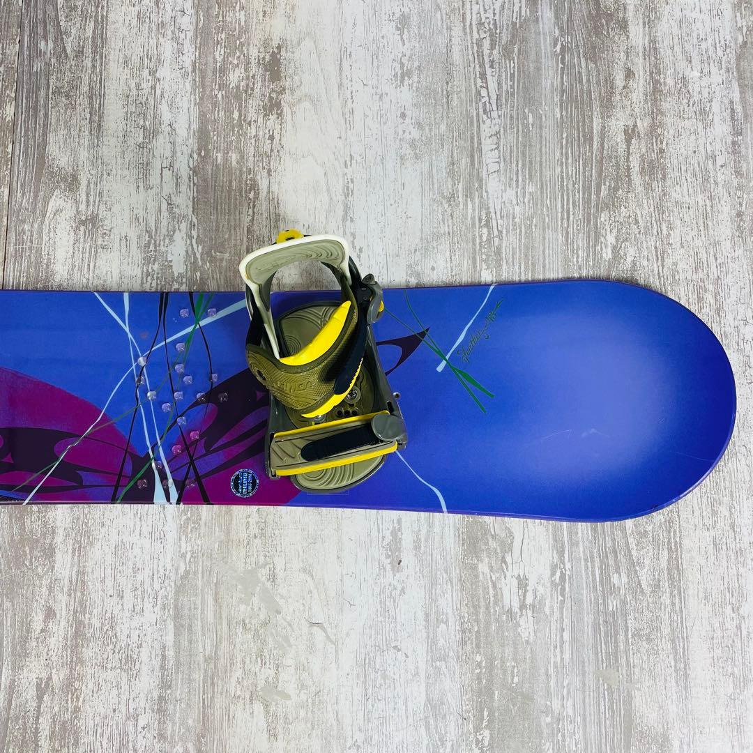 バートン　Feather43&ビンディング&ケース　スノーボード初心者3点セット