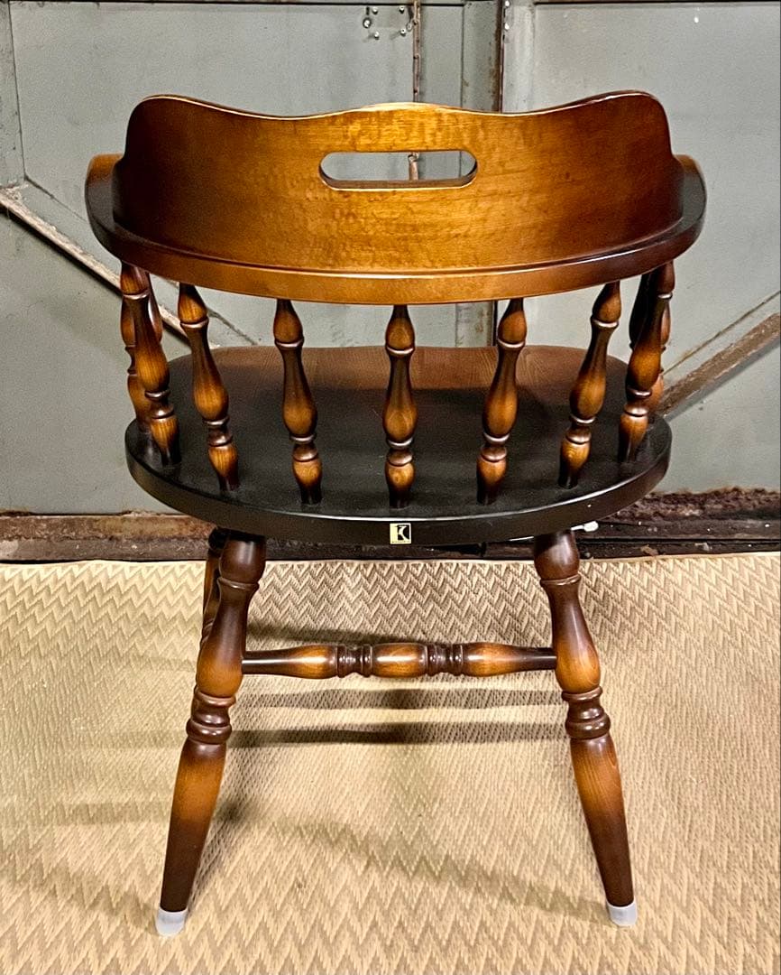 ③ 飛騨産業 ダイニングチェアキツツキマーク4脚セット直接引き取り大歓迎　静岡市