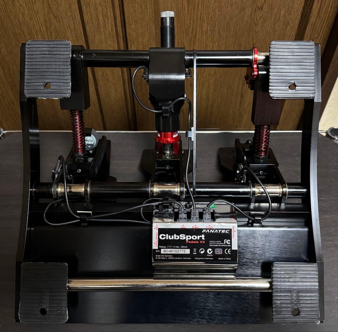 FANATEC ClubSport Pedals V3 ダンパーキット付き