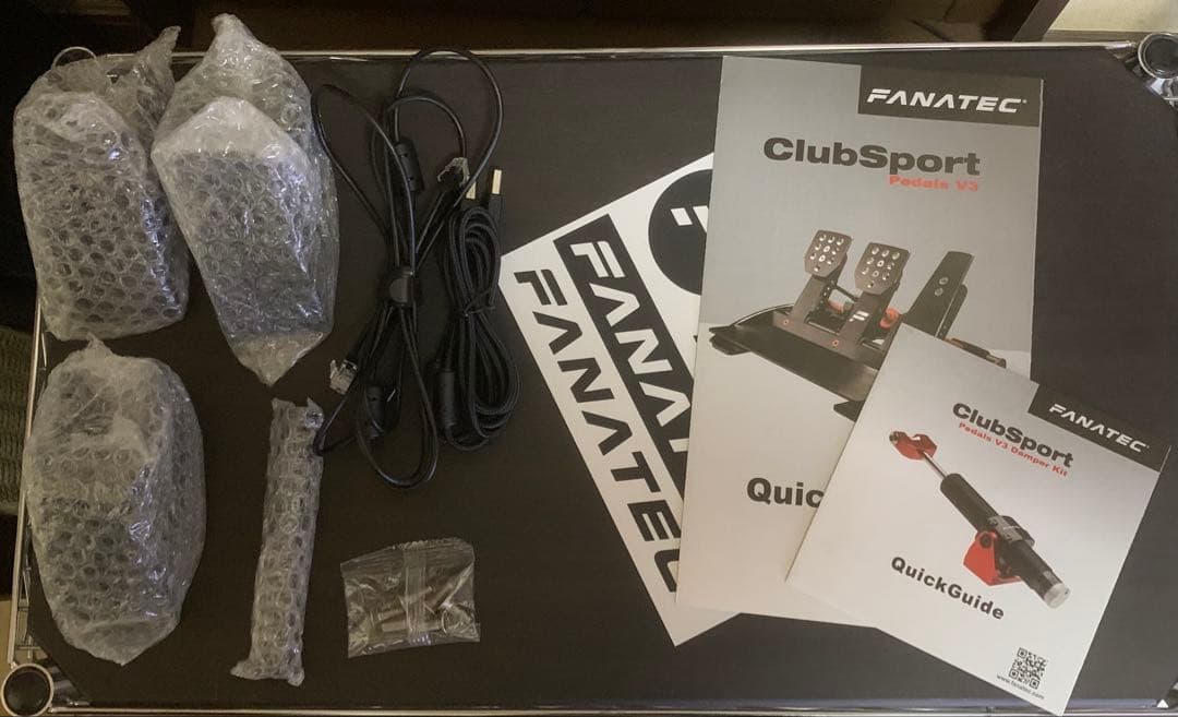 FANATEC ClubSport Pedals V3 ダンパーキット付き