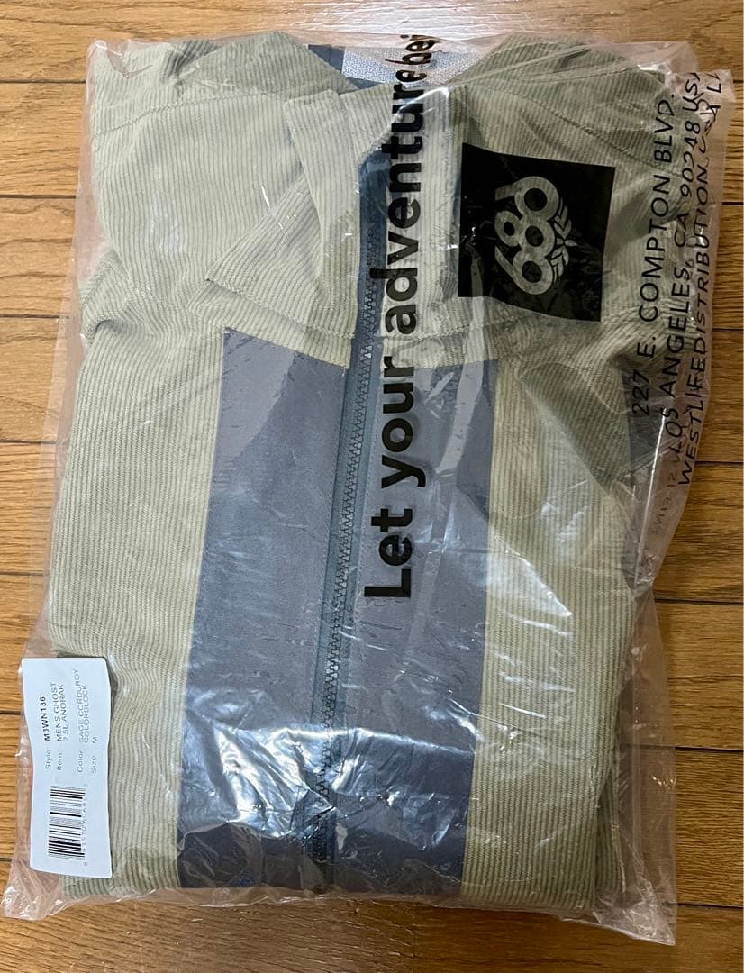 スノーボード 686 GHOST 2.5L SHELL ANORAK&PANT 24-25