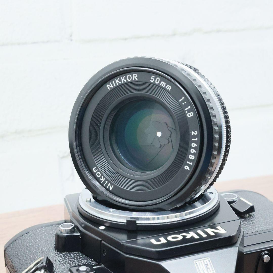 【完動品】Nikon EM / AI NIKKOR 50mm F1.8 S